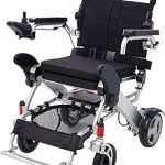 ویلچر برقی تاشو آلومینیوم مدل ۴۰۰۱ HealtCare superme