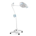 چراغ جراحي پايه دار GS900، وات 43، 65000 لوكس ولچ الن