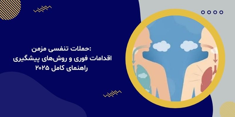 حملات تنفسی مزمن: اقدامات فوری و روش‌های پیشگیری | راهنمای کامل ۲۰۲۵